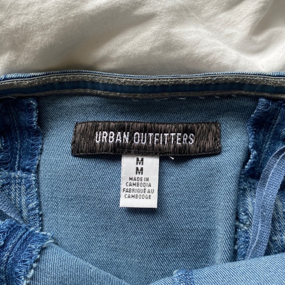 Urban Outfitters Brandi Denim Strapless Mini Dress - Picture 4 of 4